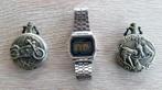 2 zakhorloges & 1 digitaal uurwerk., Ophalen of Verzenden, Nieuw, Zakhorloge, Overige merken