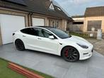 Tesla 3 performance, Auto's, Automaat, Parkeersensor, Wit, Leder