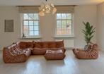 Ligne Roset Togo sofa set  warm bruin / cognac, Huis en Inrichting, Zetels | Complete zithoeken, Ophalen, Zo goed als nieuw, Leer