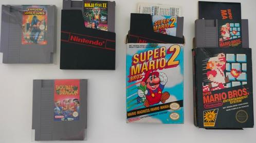 128x NES games, apart of in lot, Games en Spelcomputers, Games | Nintendo NES, Gebruikt, Overige genres, 1 speler, Vanaf 3 jaar