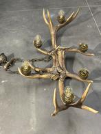 Gewei luster lengte 123 cm, Ophalen of Verzenden