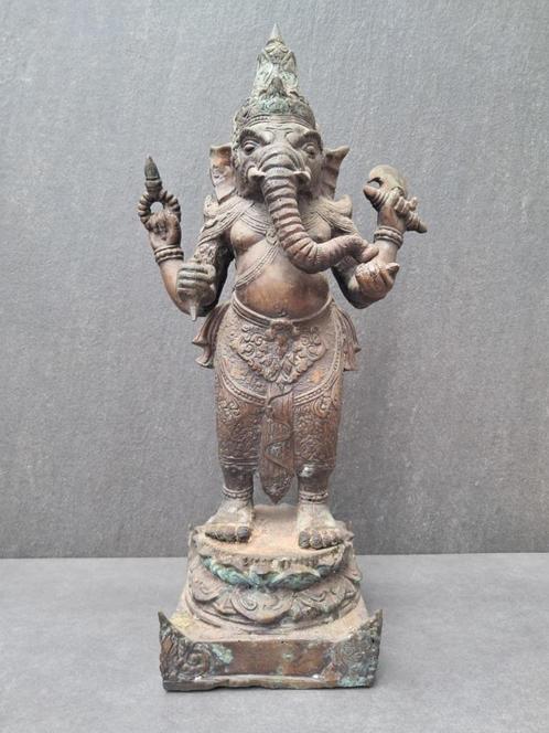 Bronzen beeld/Ganesh/Garuda/Indonesië/Azië, Antiek en Kunst, Kunst | Niet-Westerse kunst, Ophalen of Verzenden