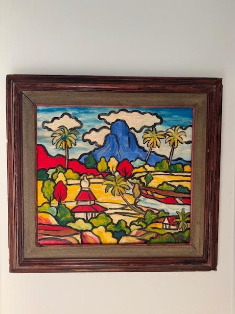 Oil Peinture avec certificat de John van der Sterren, Antiquités & Art, Art | Peinture | Classique, Enlèvement ou Envoi