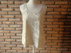 (111) - top femme t.40 beige - in extenso -, Kleding | Dames, Maat 38/40 (M), Beige, Ophalen of Verzenden, Zo goed als nieuw