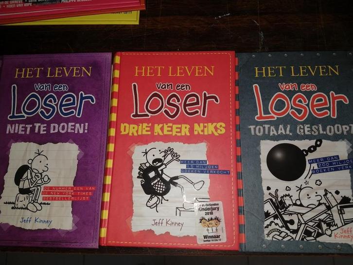 Loser boeken, Boeken, Kinderboeken | Jeugd | 10 tot 12 jaar, Zo goed als nieuw, Fictie, Ophalen of Verzenden