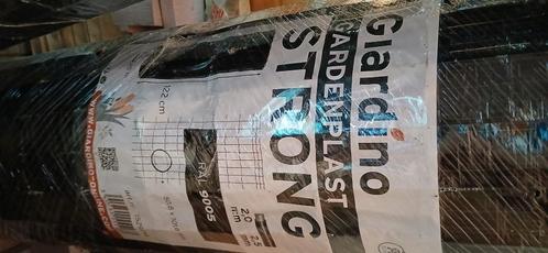Giardino Gardenplast strong Gaas zwart 2 x 25m 1.22m x 25m, Tuin en Terras, Gaas en Draad, Nieuw, Gaas, 20 meter of meer, Ophalen