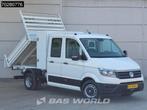 Volkswagen Crafter 177pk Open Laadbak Dubbel Cabine met Kist, Auto's, Bestelwagens en Lichte vracht, Stof, Gebruikt, Euro 6, 4 cilinders
