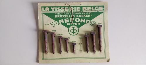 Oude vitrine van La Visserie Belge, Verzamelen, Merken en Reclamevoorwerpen, Gebruikt, Ophalen of Verzenden