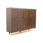 Grote palissander vintage design kledingkast jaren '60 '70, Huis en Inrichting, Kasten | Wandmeubels, Verzenden