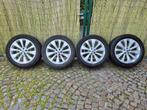Originele opel velgen met zomerbanden 215/55/18, Auto-onderdelen, Banden en Velgen, Ophalen, 18 inch, Banden en Velgen, Zomerbanden
