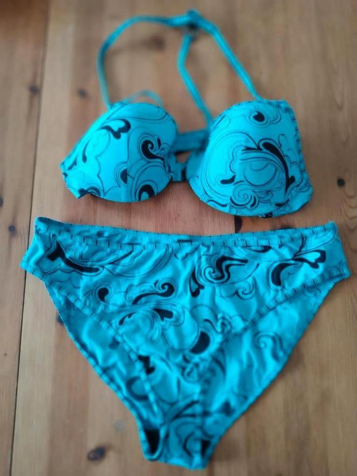 bikini Marlies Dekkers - XL en 85B - als nieuw, Kleding | Dames, Badmode en Zwemkleding, Zo goed als nieuw, Bikini, Blauw, Ophalen of Verzenden