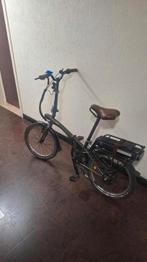 Elektrische plooifiets B-twin, Fietsen en Brommers, Fietsaccessoires | Fietsenrekken, Ophalen, Zo goed als nieuw