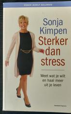 sterker dan stress, Boeken, Gezondheid, Dieet en Voeding, Ophalen of Verzenden, Zo goed als nieuw, Gezondheid en Conditie, Sonja Kimpen