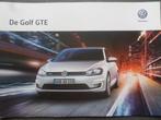 Volkswagen VW Golf GTE Brochure, Boeken, Ophalen, Volkswagen