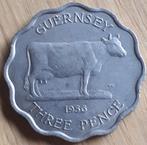 GUERNSEY : EXCELLENT THREEPENCE 1956 KM 15 NICE UNC !!, Postzegels en Munten, Munten | Europa | Niet-Euromunten, Losse munt, Overige landen