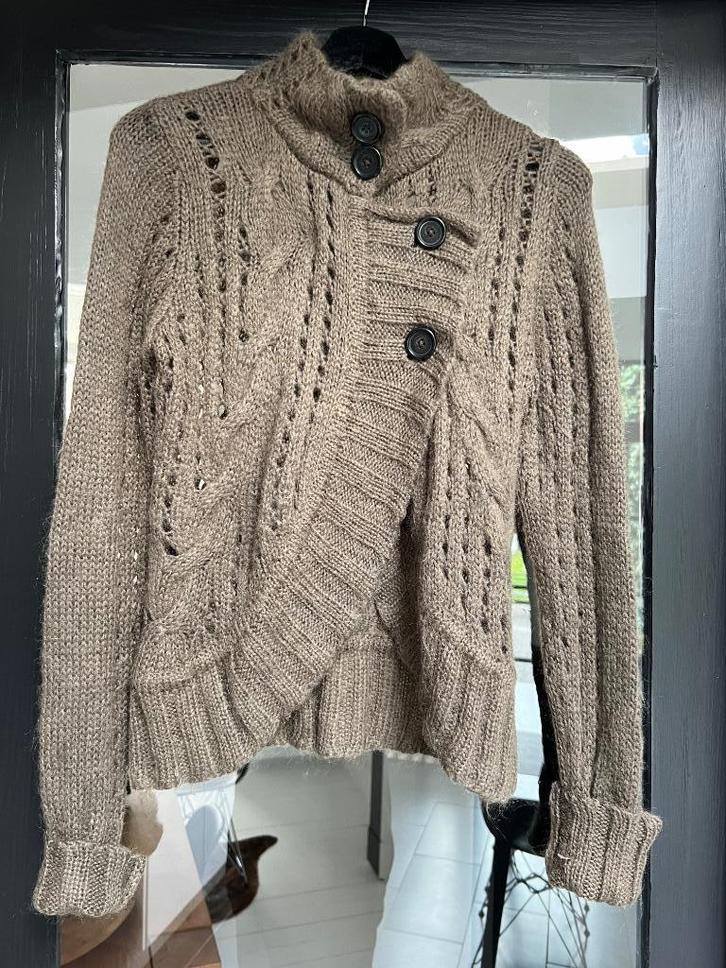 ESSENTIEL ANTWERP 2 mooie damestruien S-M, Kleding | Dames, Truien en Vesten, Gedragen, Maat 38/40 (M), Groen, Ophalen of Verzenden