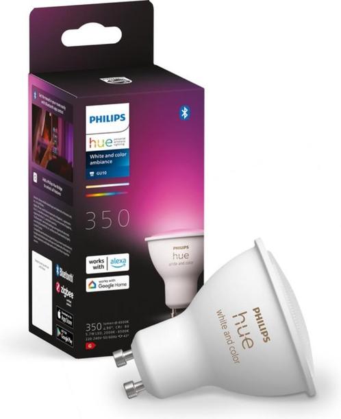 Source lumineuse intelligente Philips Hue GU10 Spot, lumière, Maison & Meubles, Lampes | Lampes en vrac, Neuf, Ampoule LED, Moins de 30 watts