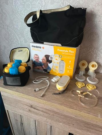 Medela freestyle flex met extra’s beschikbaar voor biedingen