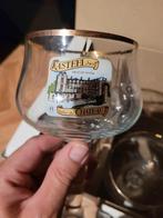 5 bierglazen Kasteel, Verzamelen, Ophalen of Verzenden