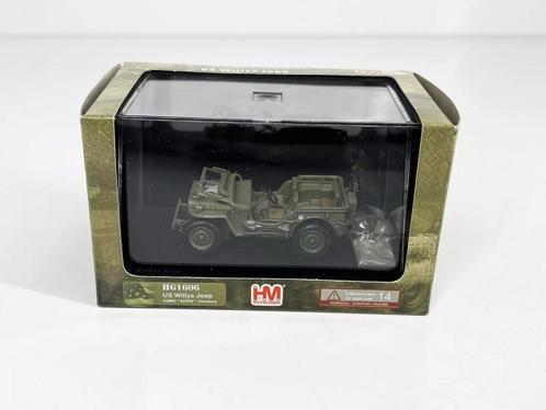 1:43 HM Hobby Masters HG1606 US Willys Jeep, Hobby & Loisirs créatifs, Voitures miniatures | 1:43, Comme neuf, Voiture, Enlèvement ou Envoi