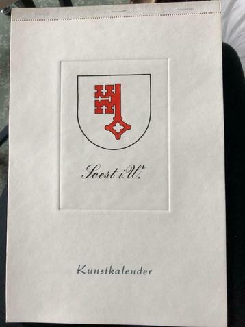 Kunstkalender van Soest 1971 beschikbaar voor biedingen