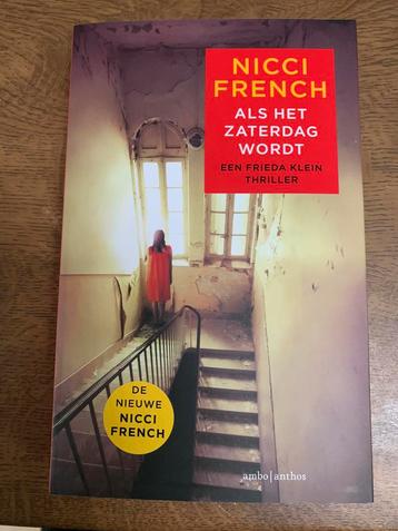 Thriller Nicci French, Als het zaterdag wordt  beschikbaar voor biedingen