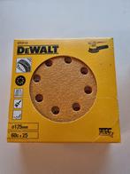 DeWalt schuurschijf 125 mm - 60g x 25 stuks, Doe-het-zelf en Bouw, Gereedschap | Schuurmachines, Ophalen, Nieuw, Excentrische schuurmachine