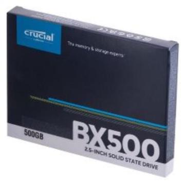 Nieuwe SSD 500GB Crucial BX500, Neuf, Enlèvement ou Envoi, Crucial, SSD