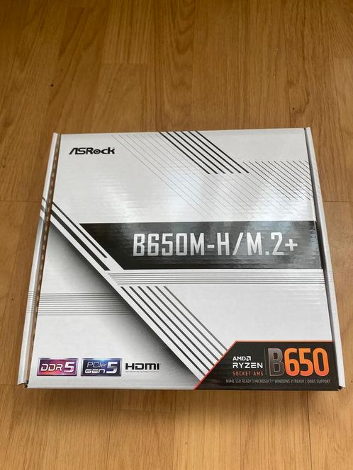 ASROCK B650M AM5, Computers en Software, Moederborden, Nieuw, AMD, DDR5, Ophalen of Verzenden