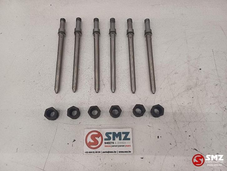 Occ set van 6 drukpijpsokken D2676 MAN, Auto-onderdelen, Vrachtwagen-onderdelen, MAN, Brandstofsystemen, Gebruikt