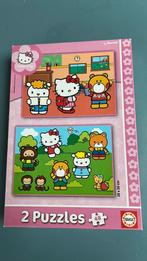 2 puzzles Hello Kitty, 1 ou 2 joueurs, Enlèvement ou Envoi, Utilisé, Educa