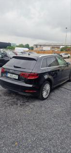 Audi A2 Benzine+elek  Automatisch, Auto's, 4 cilinders, Zwart, Leder, Bedrijf