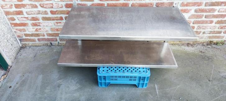 inox hangbanken ( verschillende), Zakelijke goederen, Horeca | Meubilair en Inrichting, Gebruikt, Ophalen