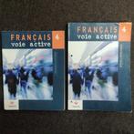 Français 4,  voie active manuel + cahier d'apprentissage, Ophalen, Gelezen, Frans