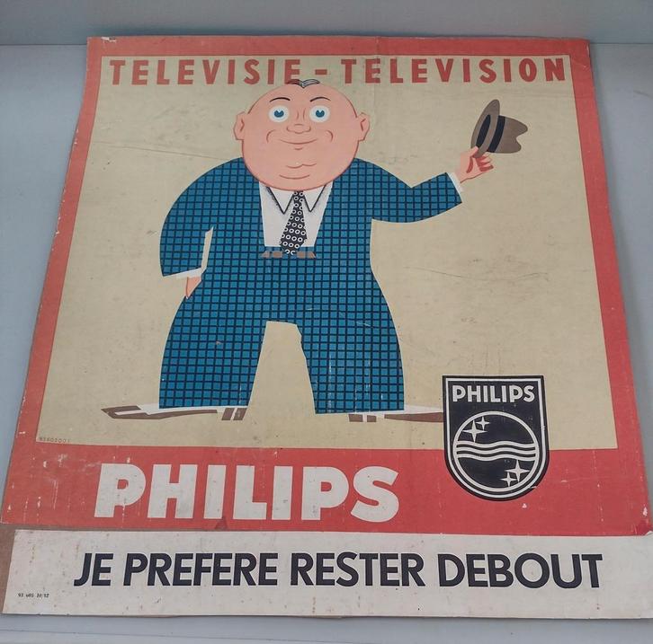 Philips publiciteit televisie, Verzamelen, Merken en Reclamevoorwerpen, Zo goed als nieuw, Ophalen of Verzenden