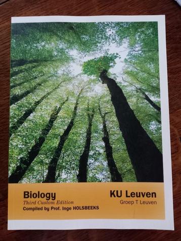 Biology. 3th edition. Compiled by Prof. Inge Holsbeeks. beschikbaar voor biedingen