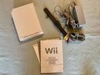 Nintendo Wii Wit met kabels, Zonder controller, Zo goed als nieuw, Ophalen