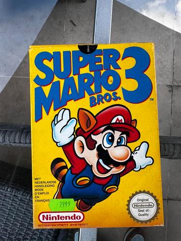  Super Mario Bros 3 NES–Complet–Collector Vintage beschikbaar voor biedingen