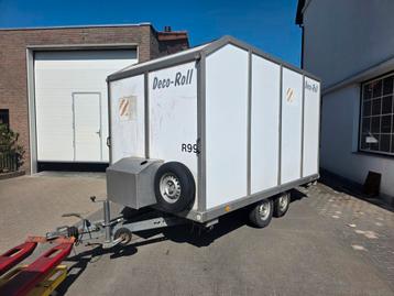 Douchewagen sanitairewagen toiletwagen  beschikbaar voor biedingen