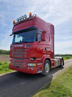 Scania R520 v8 Topline Lage KM stand Euro 6, Auto's, Vrachtwagens, Te koop, Cruise Control, Automaat, Leder