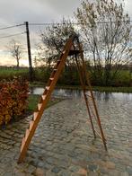 Antieke ladder Franco Belge, Ophalen