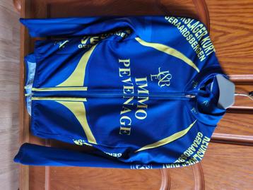 Veste cycliste et T-shirt IMMO PERENAGE taille XL., Enlèvement ou Envoi, XL
