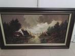 Groot schilderij, Ophalen