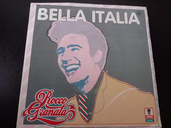 Rocco Granata ‎– Bella Italia / Luna ' 7 = Mint, Cd's en Dvd's, Vinyl Singles, Zo goed als nieuw, Single, Overige genres, 7 inch