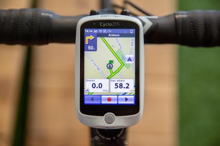 Fiets gps, Fietsen en Brommers, Fietsaccessoires | Fietscomputers, Zo goed als nieuw, GPS, Ophalen of Verzenden
