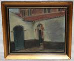 F De Winter - Schilderij olie op paneel - Gesigneerd, Ophalen of Verzenden