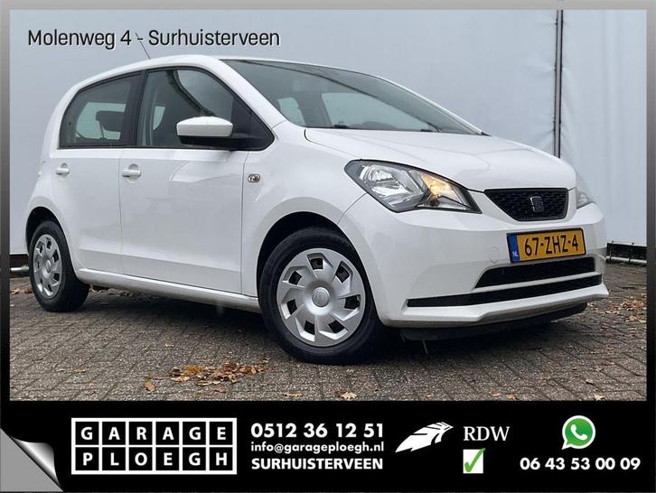 Seat Mii 1.0 Style 5-Deurs Airco Elek.Pakket Zuinig NL-Auto, Auto's, Seat, Bedrijf, Mii, ABS, Airbags, Airconditioning, Alarm