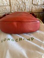 Longchamp leren tas, Handtassen en Accessoires, Tassen | Damestassen, Ophalen of Verzenden, Zo goed als nieuw, Oranje