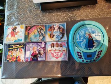 Frozen CD speler & radio  + aantal cd's beschikbaar voor biedingen
