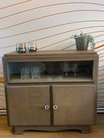 Vintage vitrinekastje, Huis en Inrichting, Kasten | Vitrinekasten, Ophalen, Gebruikt